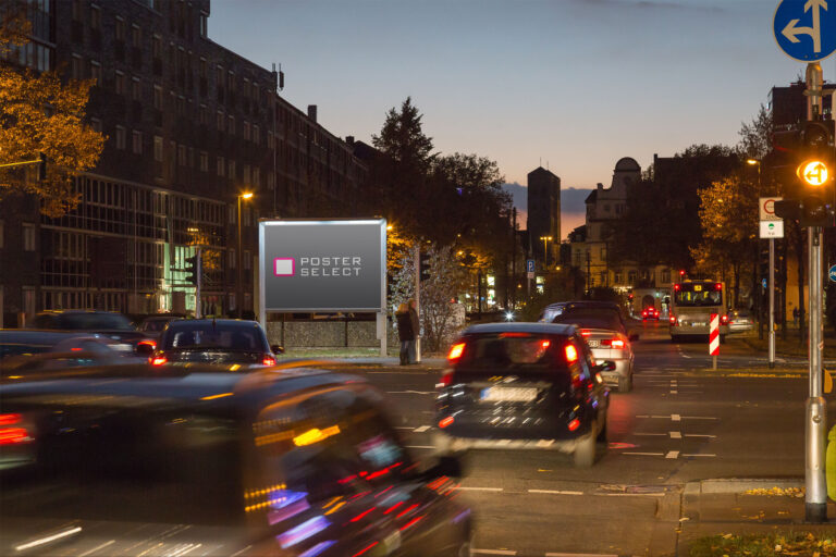 DOOH Werbung – digitaler Screen im öffentlichen Raum