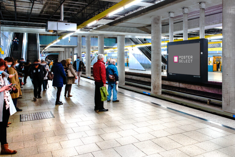 DOOH Werbung – digitaler Screen im öffentlichen Raum