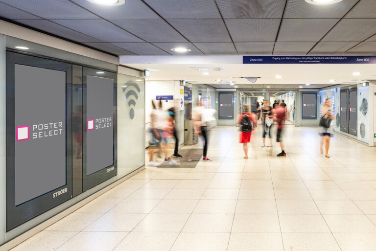 DOOH Werbung – digitaler Screen im öffentlichen Raum