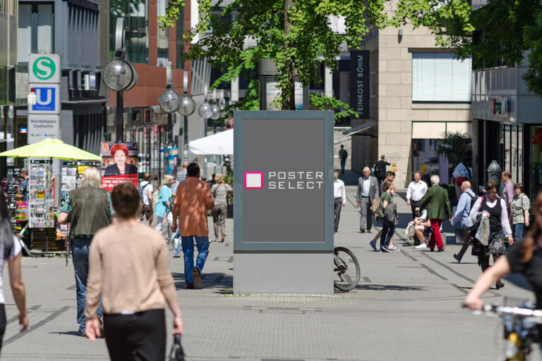 City-Light-Poster in Stuttgart