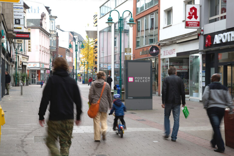 City-Light-Poster in Duisburg