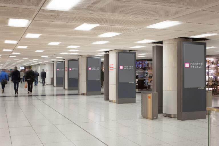 DOOH Werbung – digitaler Screen im öffentlichen Raum